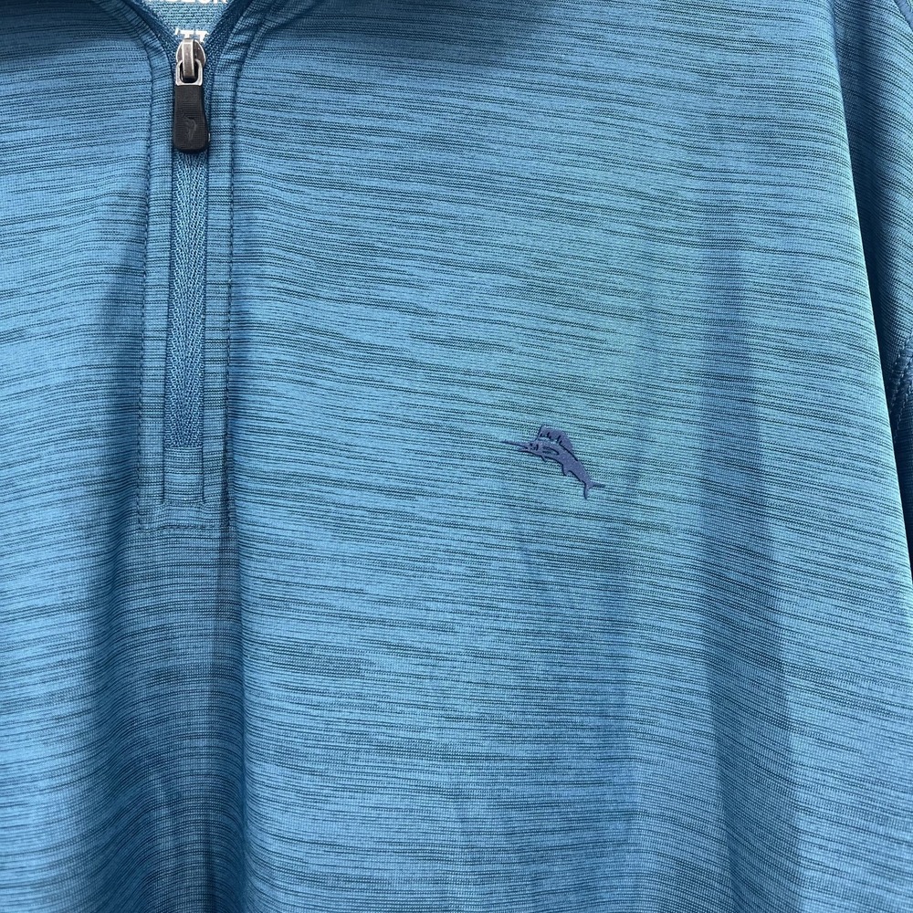 Tommy Bahama Palm Coast IslandZone 1/4 Zip Heathered Mens 2XL Golf Performance - Picture 3 of 10